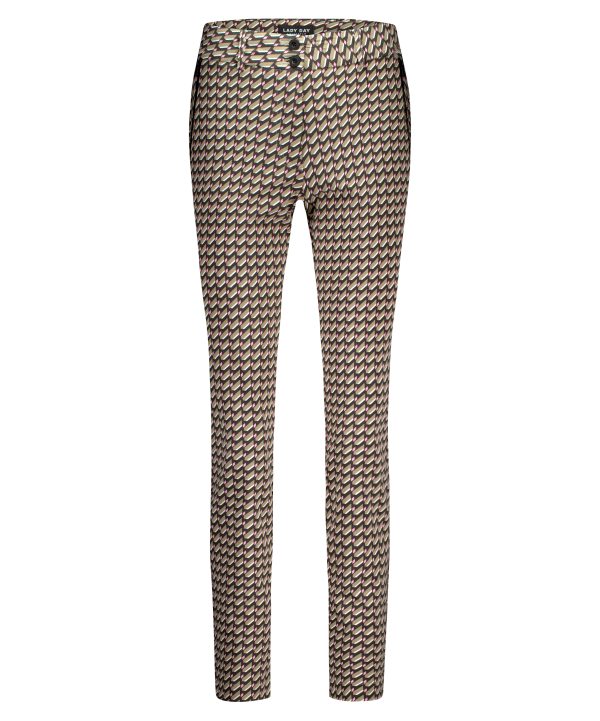 Lady Day - Colette Zip Trousers - Studio Print