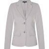 Mi Piace - Travelstof blazer - Elephant Grey