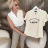 Lady Day - Cambon T-shirt - Champagne