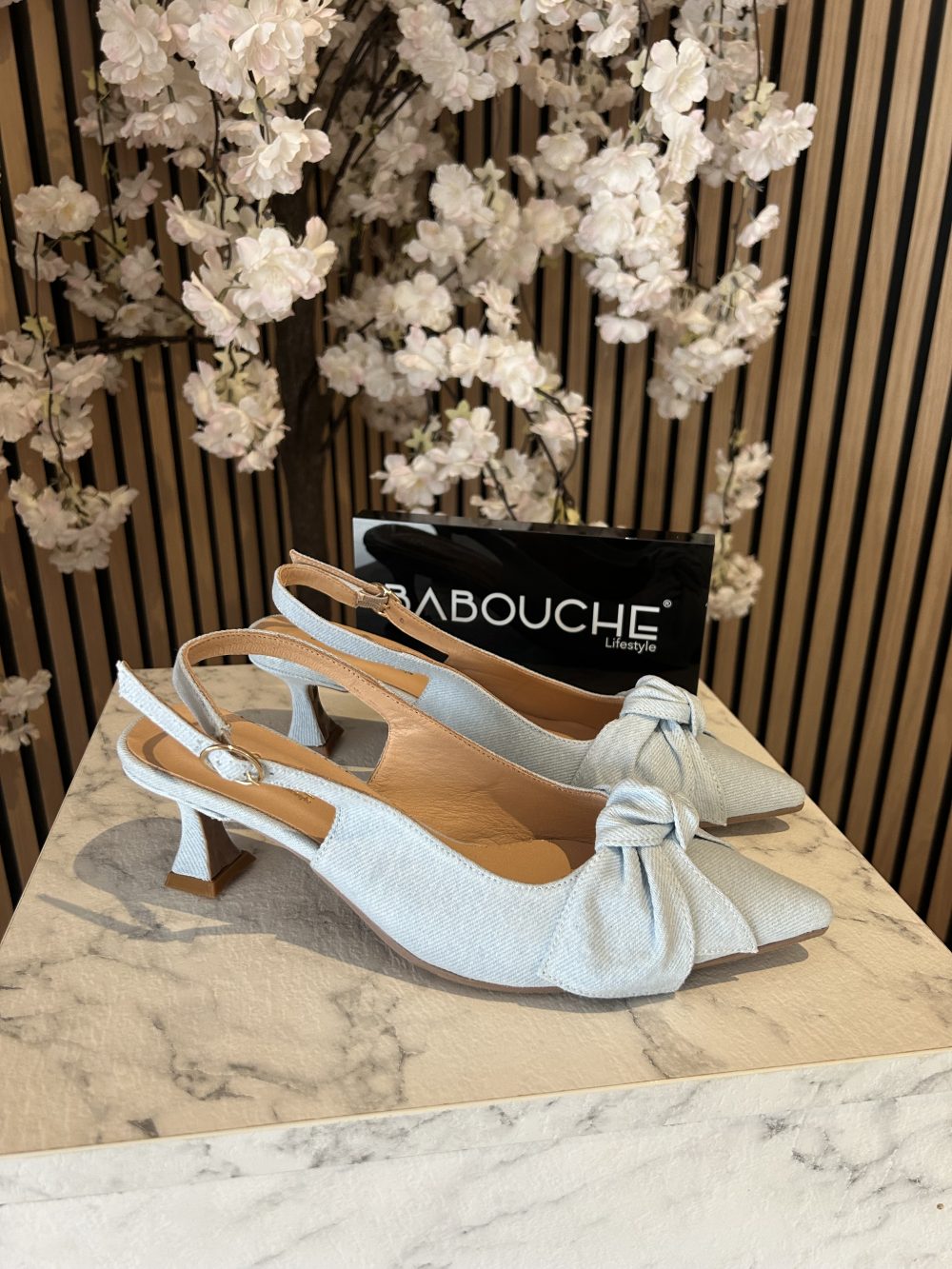 Babouche - Dua Slingback - Ice Blue