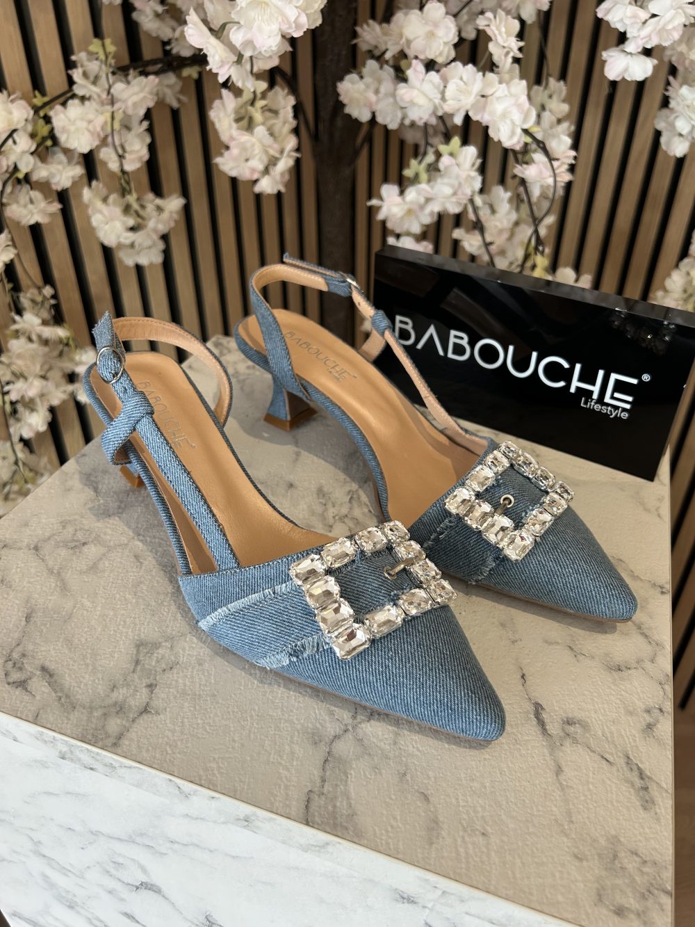 Babouche - Sally Pump -Light Blue