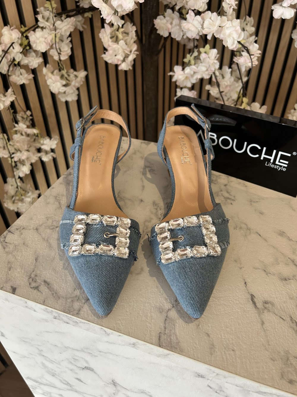 Babouche - Sally Pump -Light Blue