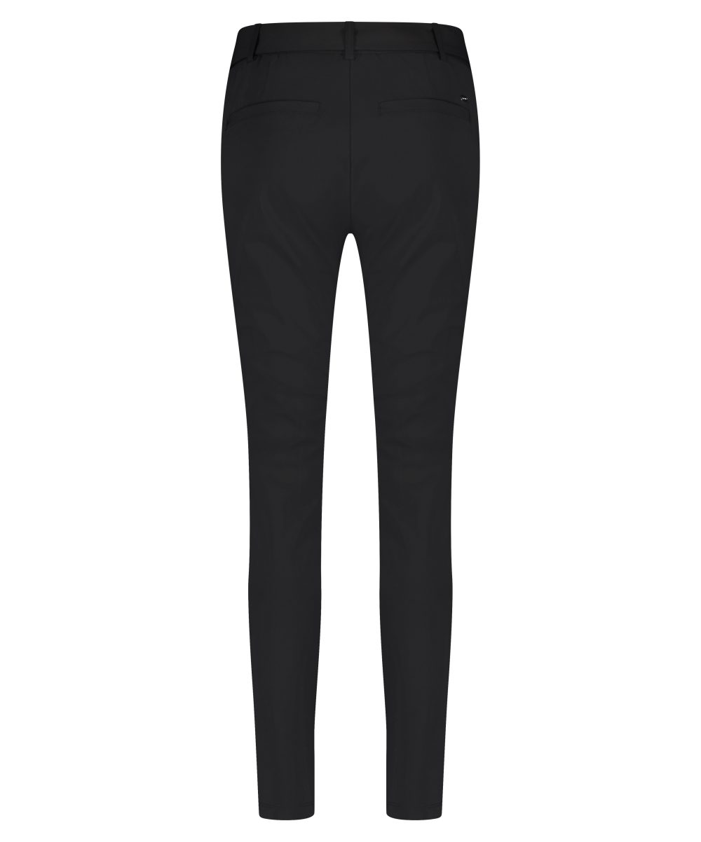 Lady Day | Tokyo Trouser - Black - Comfortabele tramelstofbroek