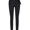 Lady Day | Tokyo Trouser - Black - Comfortabele tramelstofbroek