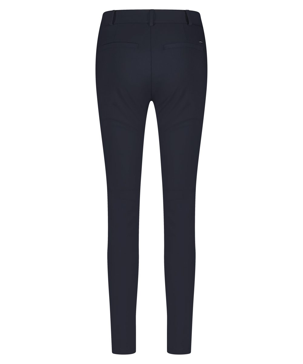 Lady Day | Tokyo Trouser - Blue - Comfortabele travelstofbroek