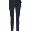 Lady Day | Tokyo Trouser - Blue - Comfortabele travelstofbroek