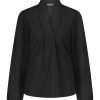 Lady Day - Naomi LS Blouse - Black - blouses voor dames - damesmode - nieuwe collectie - spring