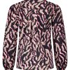Lady Day - Philly Blouse - Zebra Print