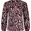 Lady Day - Philly Blouse - Zebra Print