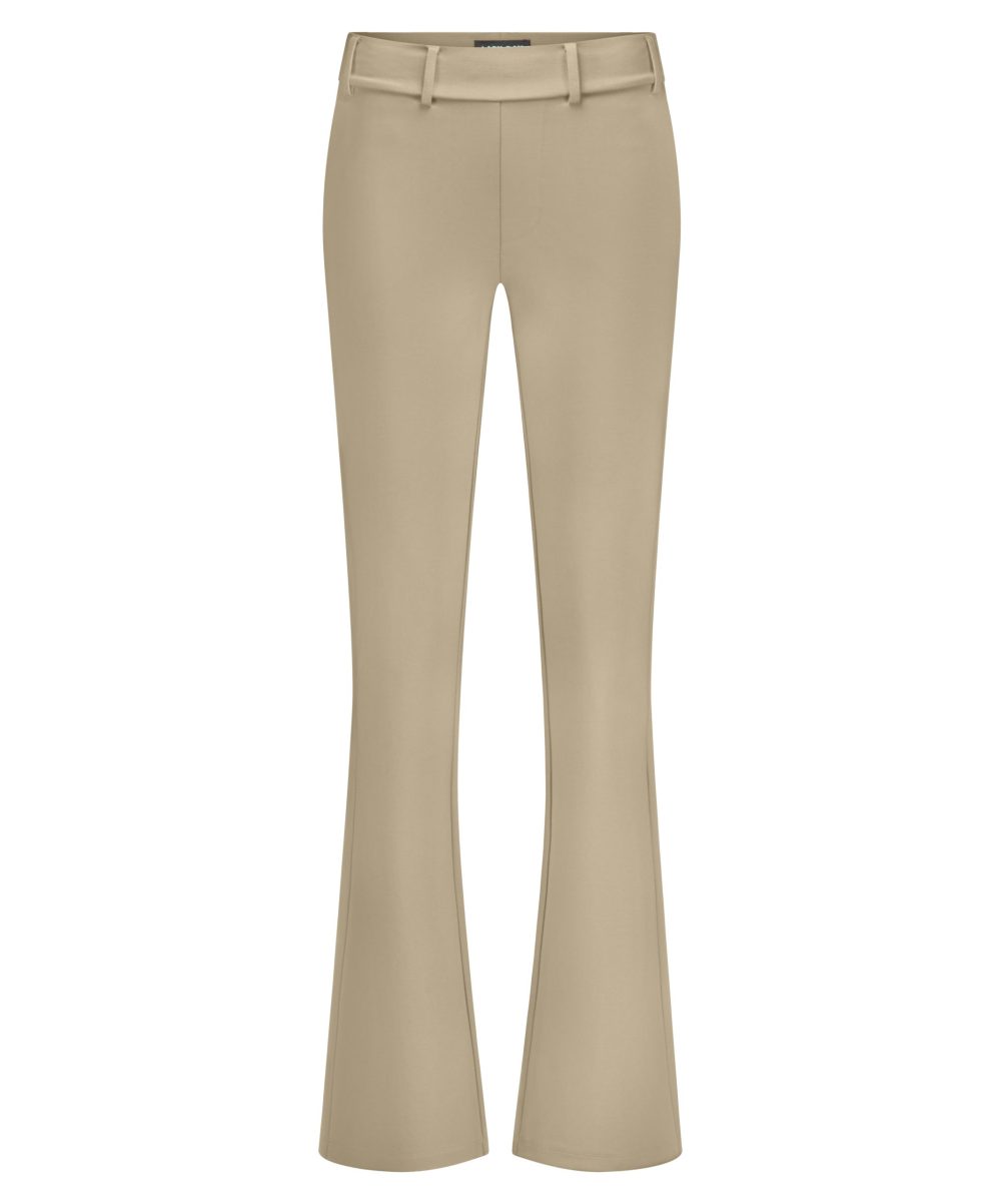 Lady Day - Poppy Punta Trousers - Taupe - Flared - Damesmode - Broeken voor dames - Spring 2025