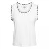 &Co Woman - Taia Top - Off White/ Khak