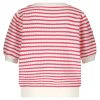 Lady Day - Sammy Stripe Sweaters - Coral Sunset-Champagne