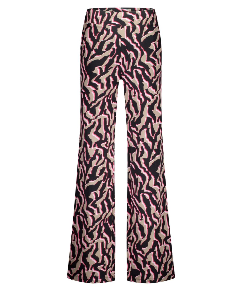 Lady Day - Skyler Trousers - Zebra Print - broeken voor dames - damesmode