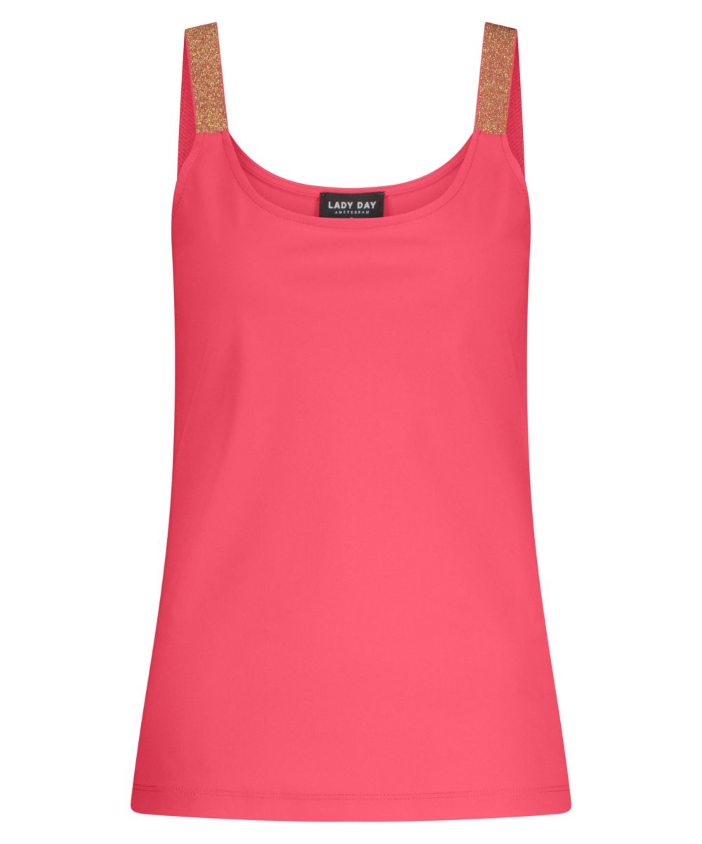 Lady Day - Tuesday Top - Coral Sunset