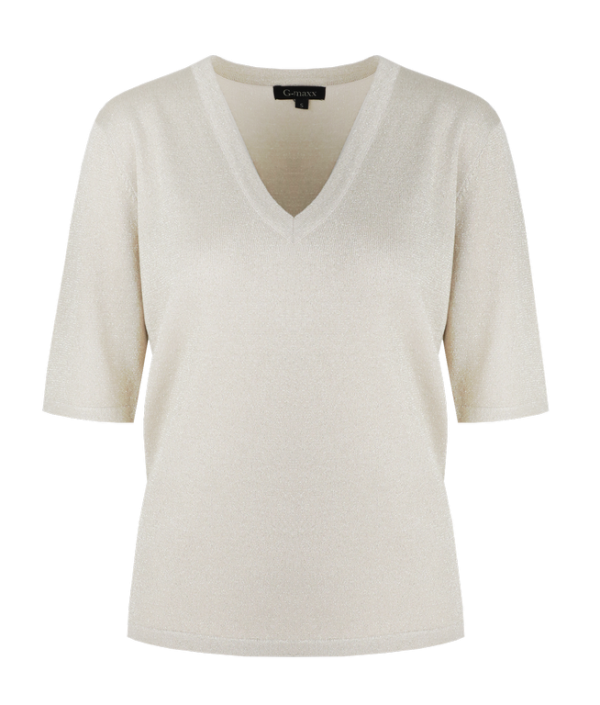 G-maxx - Brynn Knitting Top - Sand | Morgen in huis