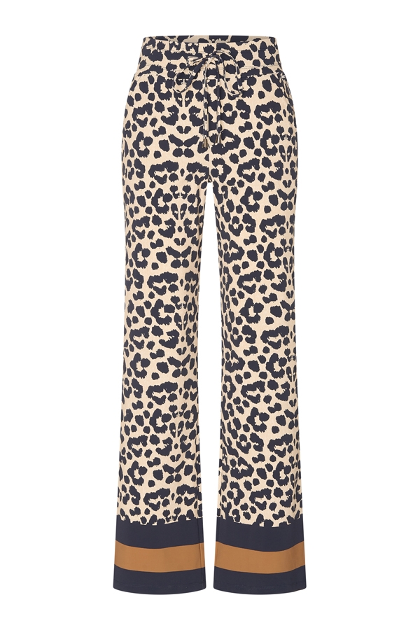 Mi Piace - Broek Leopard - Sand/Mocca - Snelle levering