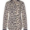 Mi Piace - Blouse Leopard Print - Dark blue - Snelle levering