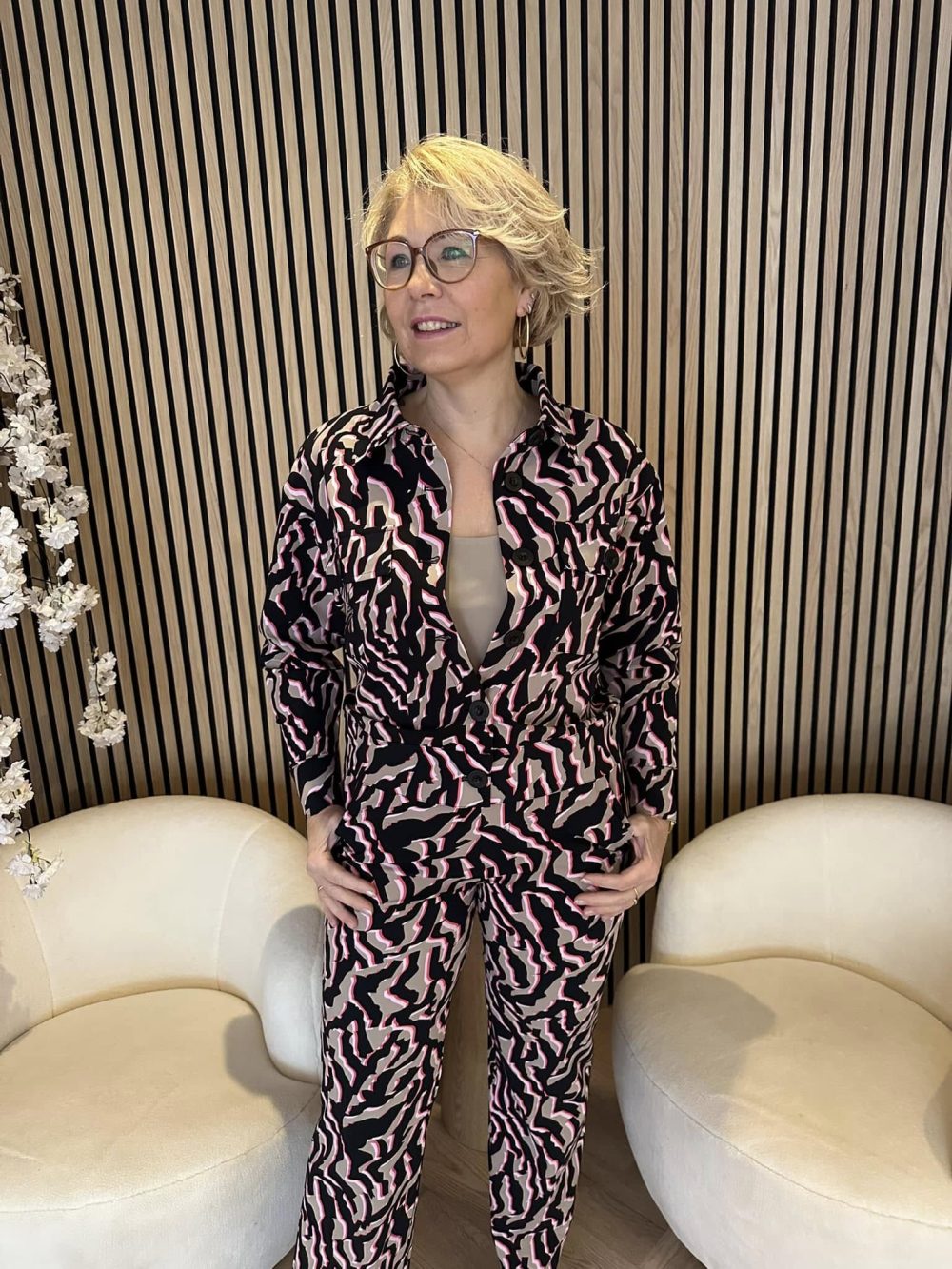 Lady Day - Audrey Jacket - Zebra Print