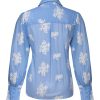 Kimara - Jasmin Blouse - Sky Blue