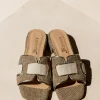 Babouche - Sera Slipper - Goud/Taupe/Beige