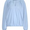 Lady Day - Bardot Blouse - Sky