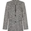 Mi Piace - Blazer Tweed - Black Off White