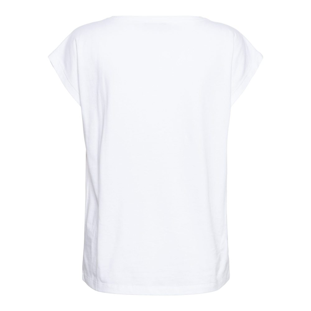 &Co Woman - Savina - White - Bright Pink