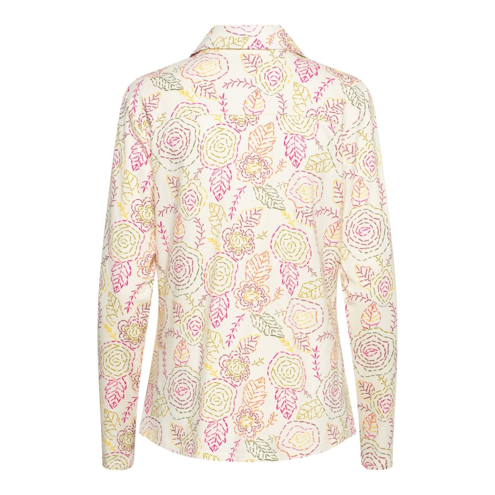 &Co Woman - Vayen Stitch Flower - Cream multi