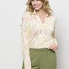 &Co Woman - Vayen Stitch Flower - Cream multi
