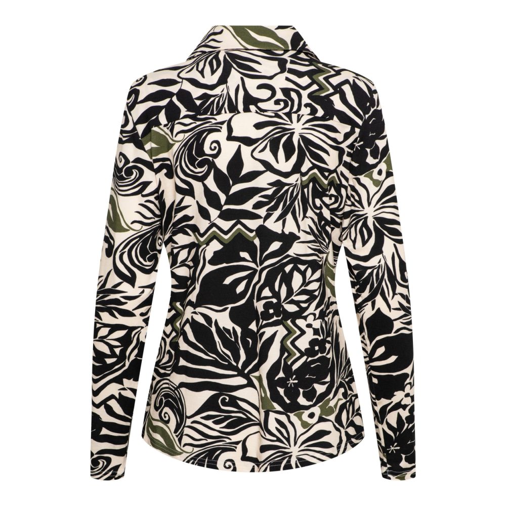 &Co Woman - Vayen Leaf - Black multi