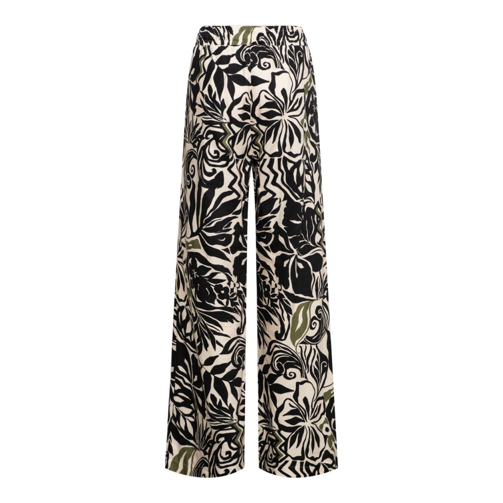 &Co Woman - Avery Leaf - Black multi