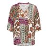 &Co Woman - Nena Paisley - Olive multi