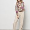 &Co Woman - Estella Paisley - Olive multi