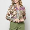 &Co Woman - Vayen Paisley - Olive multi