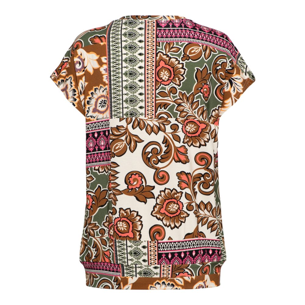 &Co Woman - Lieke Paisley - Olive multi