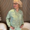 Kimara - Celeste Jacquard Bomber - Multi-Color