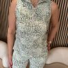 Kimara - Serena Flared - Croc print