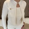 Kimara - Caar Cardigan - White