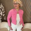 Kimara - Caar Cardigan - Cosmos Pink