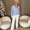Kimara - Jasmin Blouse - Sky blue