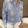 Kimara - Jasmin Blouse - Sky blue