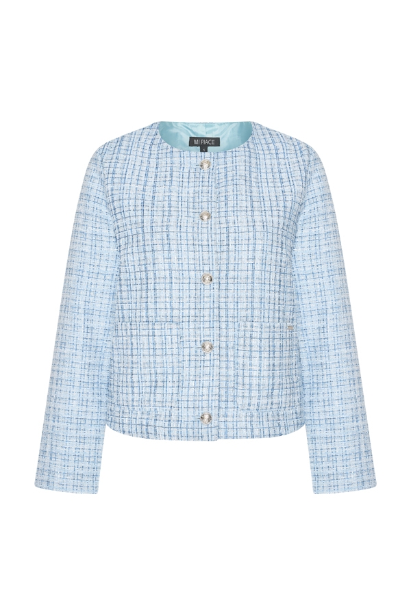 Mi Piace - Jasje Tweed - Light Blue