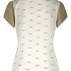 ZIP73 - Top Tulip Sleeve Mesh - Gold