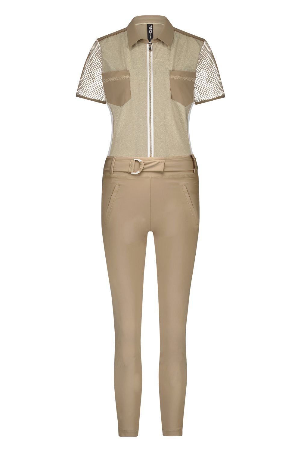 ZIP73 - Jumpsuit Mesh - Gold