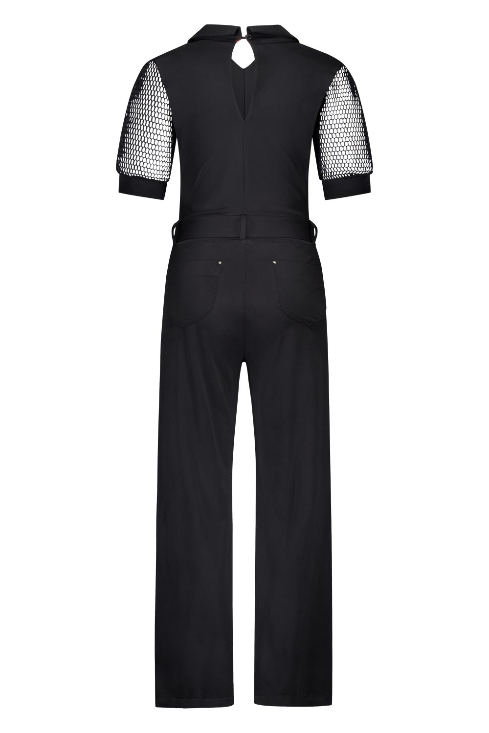 ZIP73 - Jumpsuit Mesh - Black