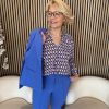 Lady Day - Bardot Blouse - Twister Print