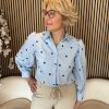 Lady Day - Cannes Blouse - Sky