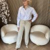 Lady Day - Monde Blouse - Off White-Harbour