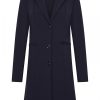 Mi Piace - Travelstof Blazer Lang - Dark Blue