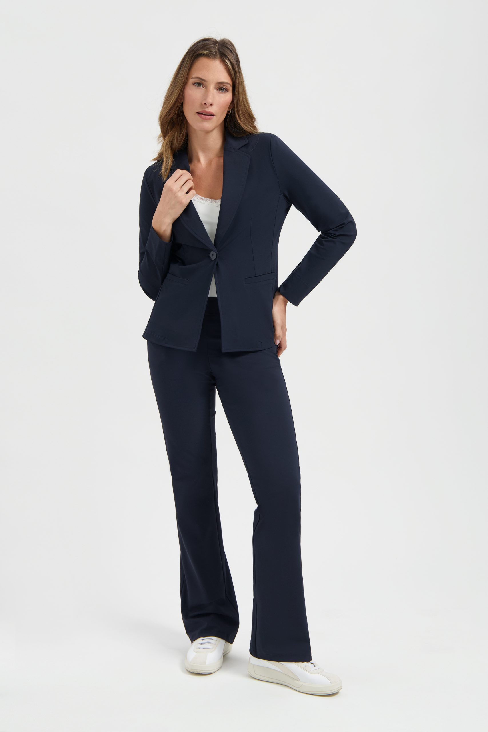 Lady Day - Poppy Flared - Blue